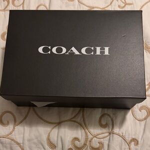 COACH Black Box with White Logo